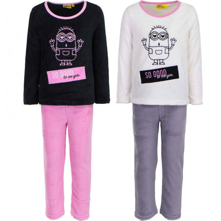 Minyonok So Good gyerek hosszú pizsama 4 - 10 év / 104 - 140 cm