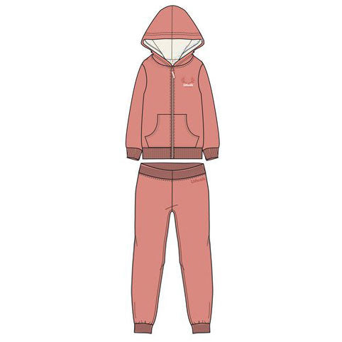 Ushuaia Peach Antler, barack női melegítő szett S-XXL