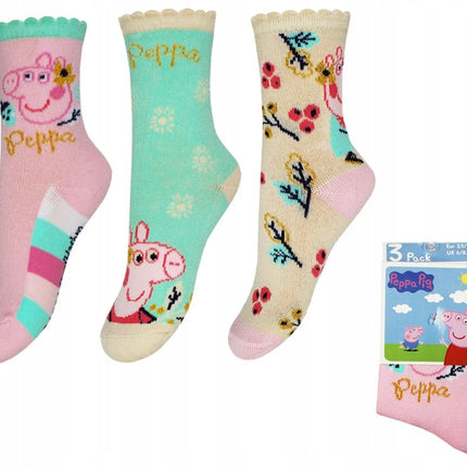Peppa malac Flower gyerek zokni 23-34