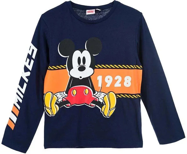 Disney Mickey 1928 gyerek hosszú póló, felső 3 - 8 év / 98 - 128 cm