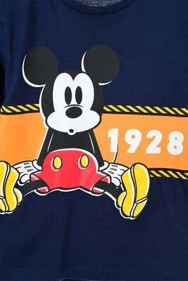 Disney Mickey 1928 gyerek hosszú póló, felső 3 - 8 év / 98 - 128 cm