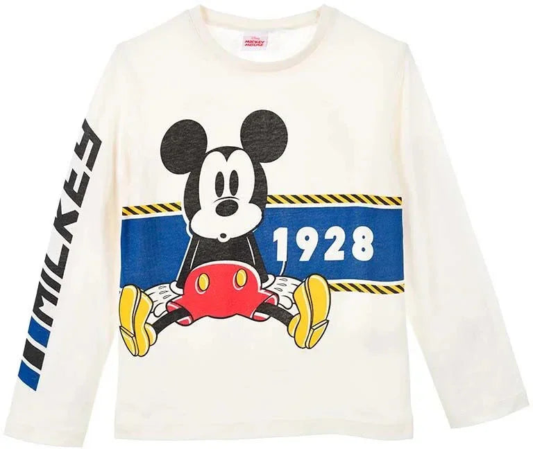 Disney Mickey 1928 gyerek hosszú póló, felső 3 - 8 év / 98 - 128 cm
