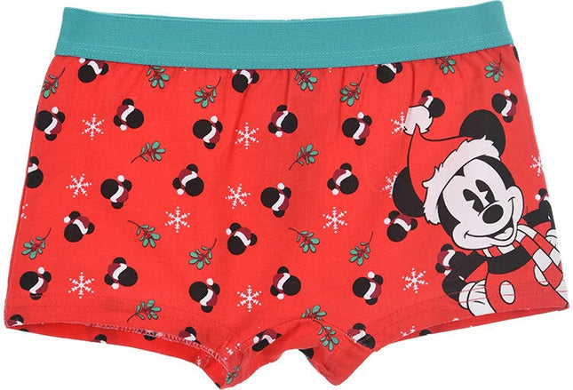 Disney Mickey Karácsonyi gyerek boxeralsó 2 - 8 év / 92 - 128 cm