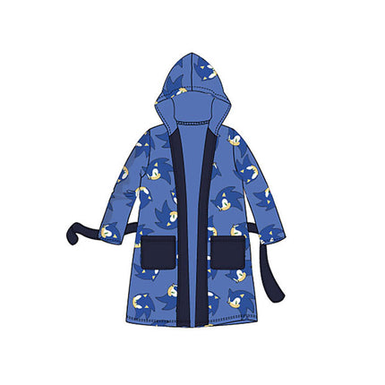 Sonic a sündisznó Light Blue gyerek köntös 3 - 8 év / 98 - 128 cm