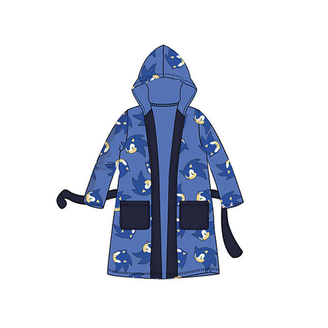 Sonic a sündisznó Light Blue gyerek köntös 3 - 8 év / 98 - 128 cm