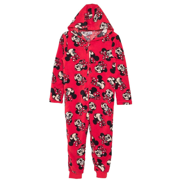 Disney Minnie Red gyerek hosszú pizsama, overál 3 - 8 év / 98 - 128 cm