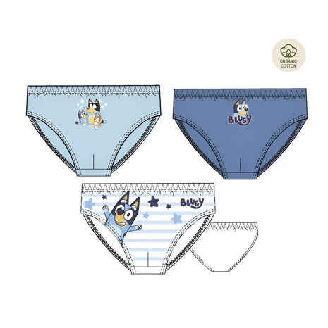 Bluey Star gyerek fehérnemű, alsó 3 darab/csomag 3 - 6 év / 98 - 116 cm