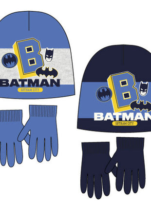 Batman Gotham City gyerek sapka + kesztyű szett 52-54 cm