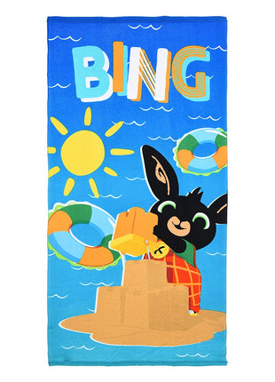Bing Sandcastle fürdőlepedő, strand törölköző 70x140 cm (Fast Dry)