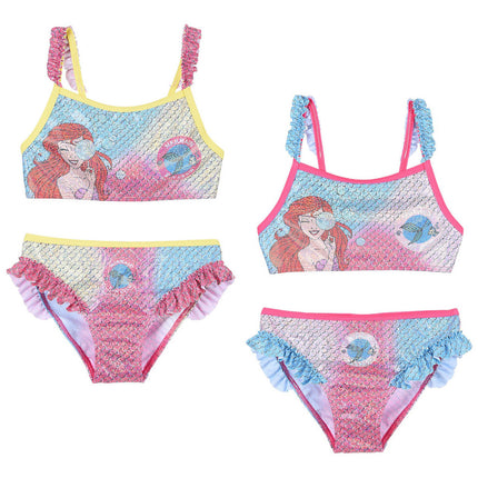 Disney Hercegnők Ariel Bubble gyerek fürdőruha, bikini 3 - 6 év / 98 - 116 cm