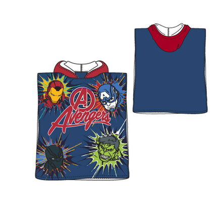 Bosszúállók Might Cape strand törölköző poncsó 55x110 cm (Fast Dry)