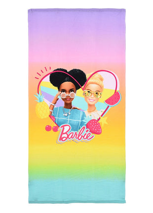 Barbie Heart fürdőlepedő, strand törölköző 70x140cm (Fast Dry)