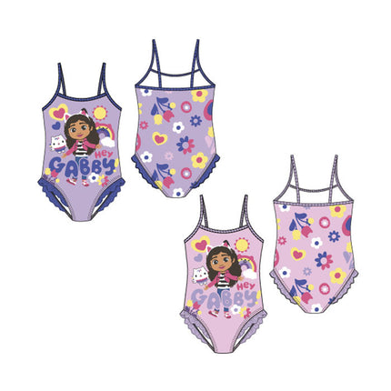 Gabi babaháza gyerek fürdőruha, úszó 3 - 8 év / 98 - 128 cm