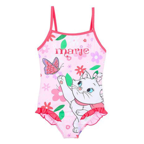 Disney Marie cica Flowers gyerek fürdőruha, úszó 3 - 6 év / 98 - 116 cm