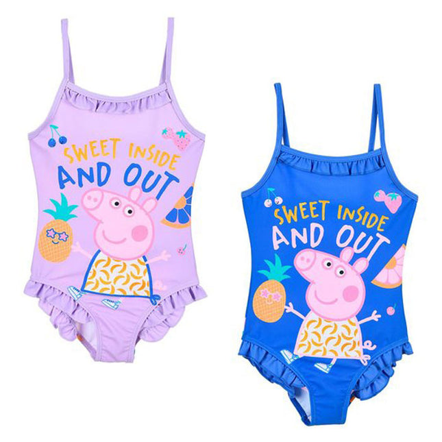 Peppa malac Fruits gyerek fürdőruha, úszó 3 - 6 év / 98 - 116 cm