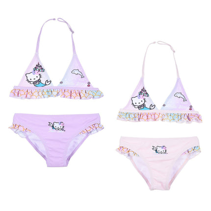 Hello Kitty Mermaid gyerek fürdőruha, bikini 3 - 8 év / 98 - 128 cm