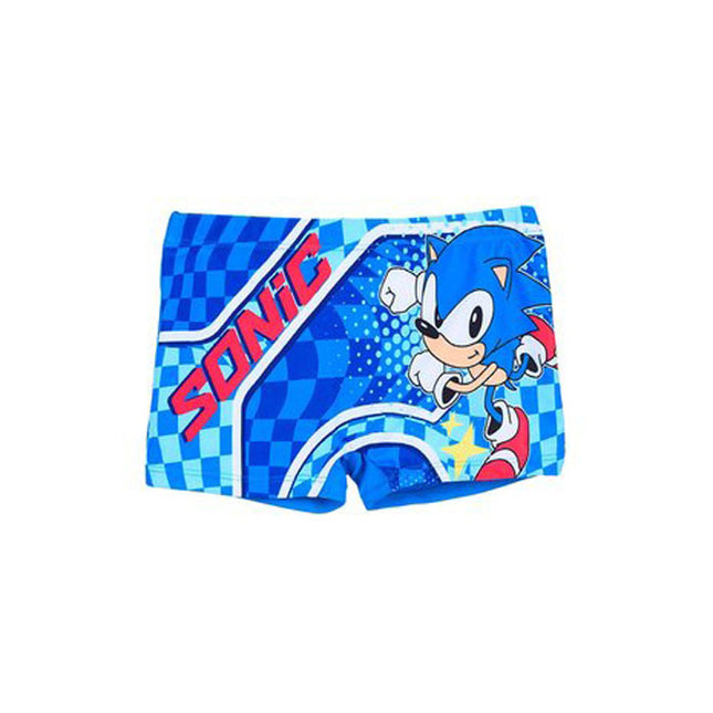 Sonic a sündisznó Checkered gyerek fürdőnadrág, short 4 - 10 év / 104 - 140 cm