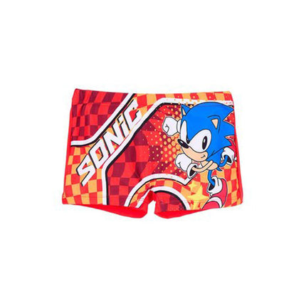 Sonic a sündisznó Checkered gyerek fürdőnadrág, short 4 - 10 év / 104 - 140 cm