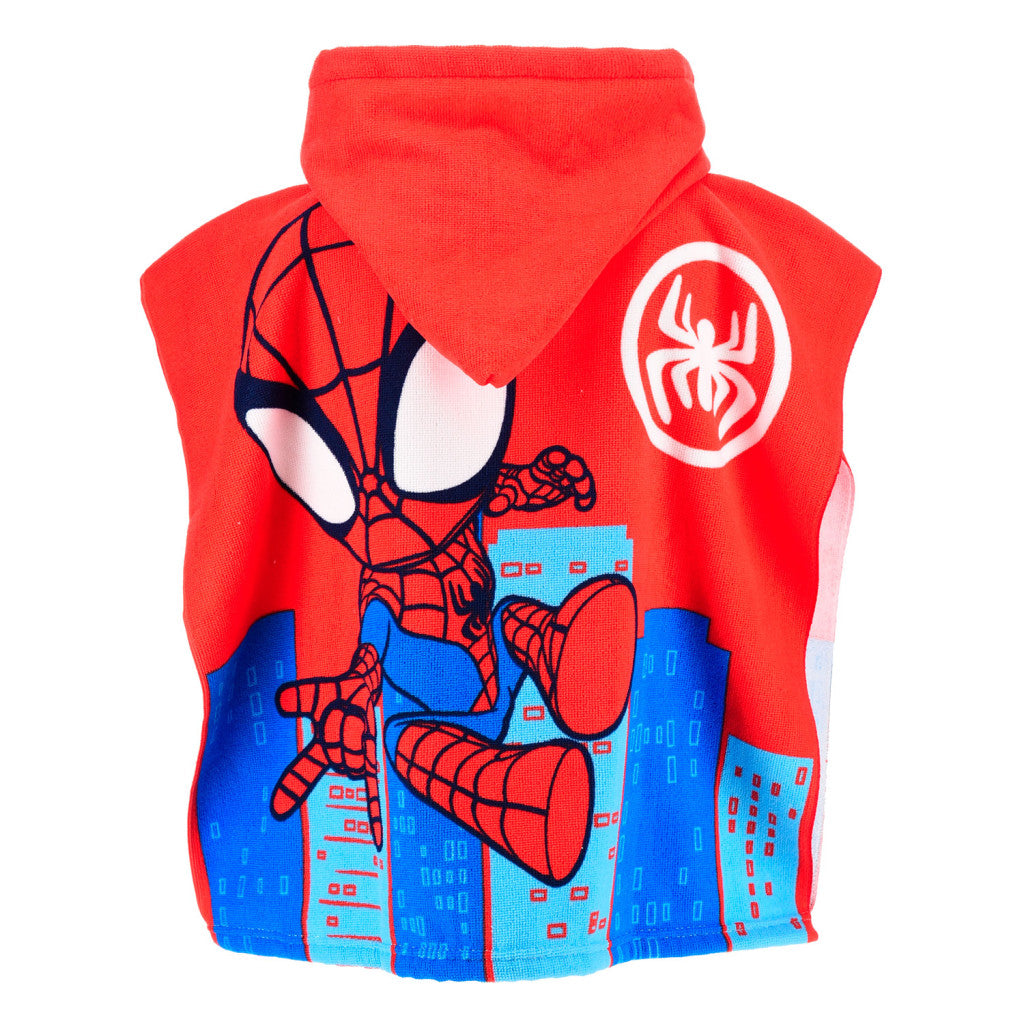 Pókember Spidey strand törölköző poncsó 55x110 cm (Fast Dry)