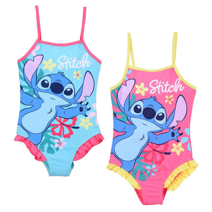 Disney Lilo és Stitch, A csillagkutya Exotic gyerek fürdőruha, úszó 3 - 8 év / 98 - 128 cm