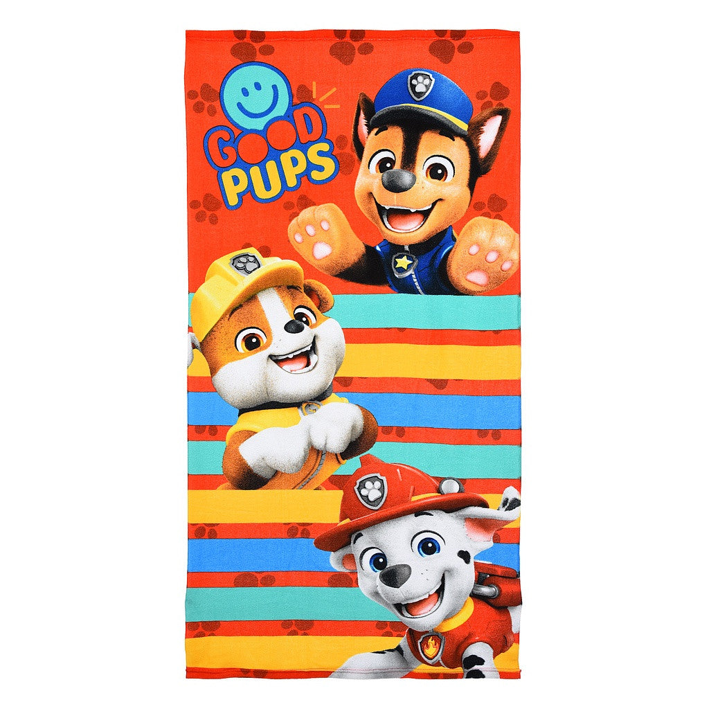 Mancs Őrjárat Good Pups fürdőlepedő, strand törölköző 70x140cm (Fast Dry)