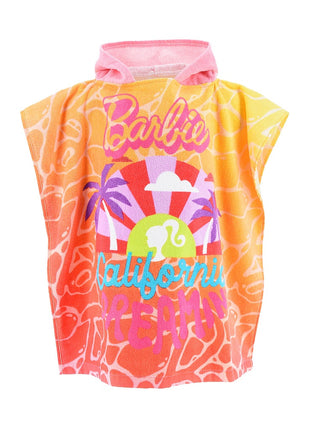 Barbie Los Angeles strand törölköző poncsó 55x110 cm