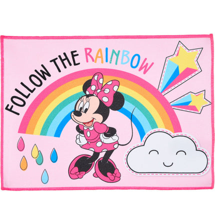 Disney Minnie Rainbow kéztörlő, arctörlő, törölköző 40x30 cm