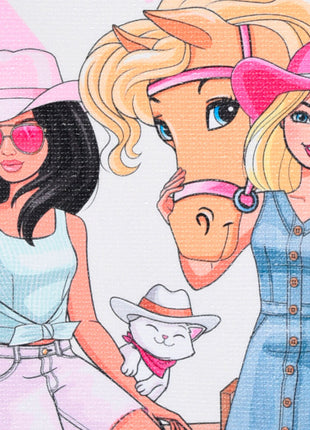 Barbie Country kéztörlő, arctörlő, törölköző 40x30 cm