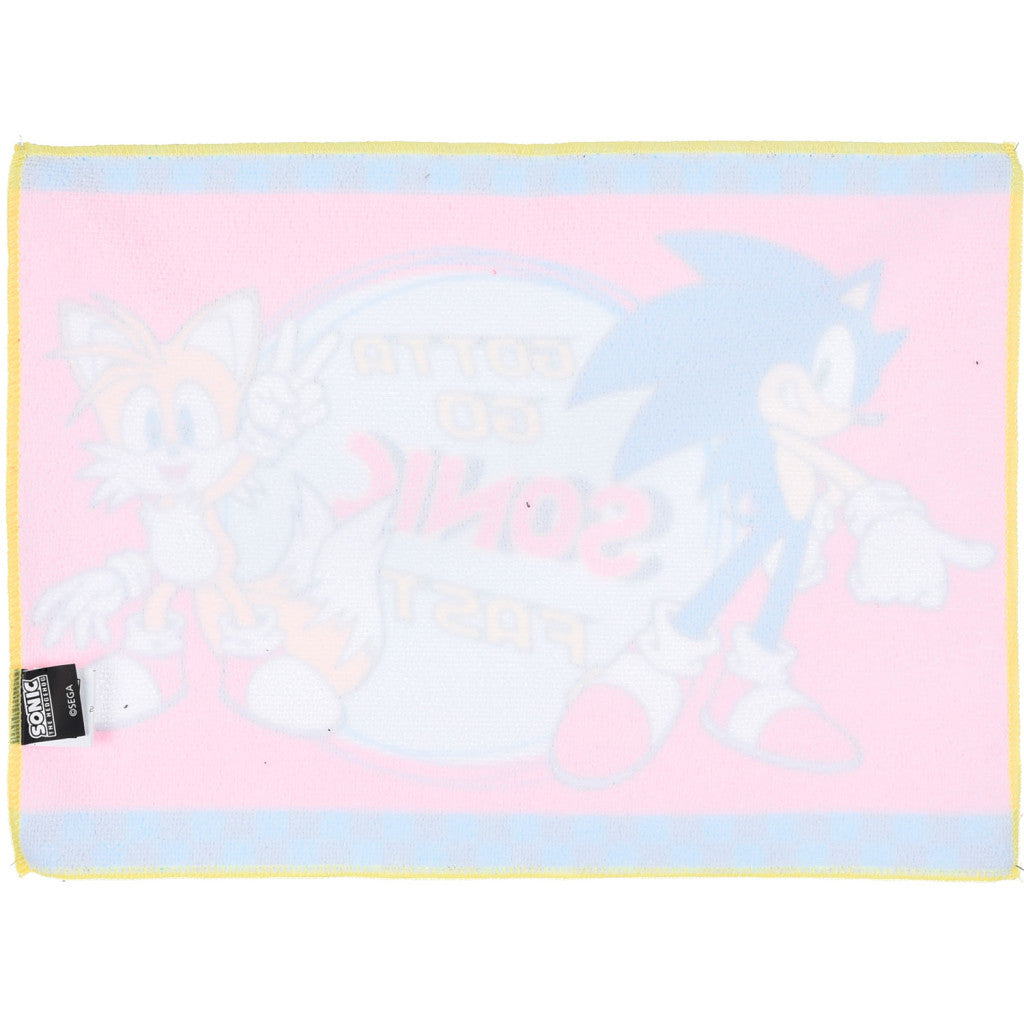 Sonic a sündisznó Gotta Go kéztörlő, arctörlő, törölköző 40x30 cm