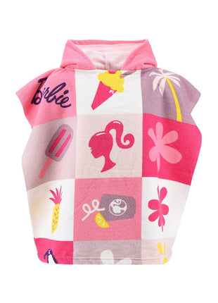 Barbie California strand törölköző poncsó 55x110 cm (Fast Dry)