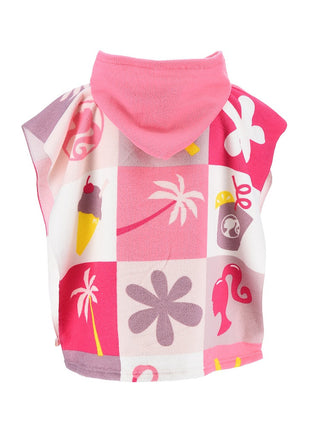 Barbie California strand törölköző poncsó 55x110 cm (Fast Dry)