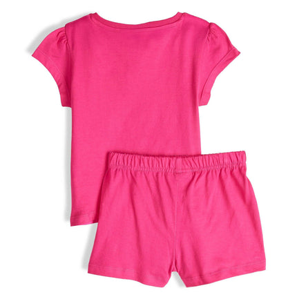 Disney Lilo és Stitch, A csillagkutya Pink Nap gyerek rövid pizsama 3 - 8 év / 98 - 128 cm Díszdobozban