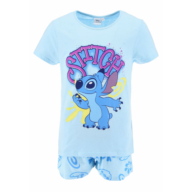 Disney Lilo és Stitch, A csillagkutya gyerek rövid pizsama 10 - 16 év / 140 - 176 cm