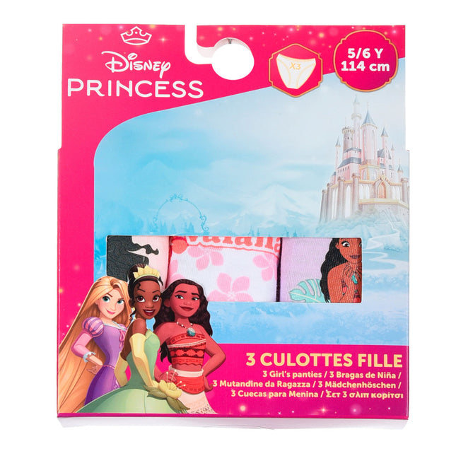 Disney Vaiana gyerek fehérnemű, bugyi 3 darab/csomag 3 - 8 év / 98 - 128 cm