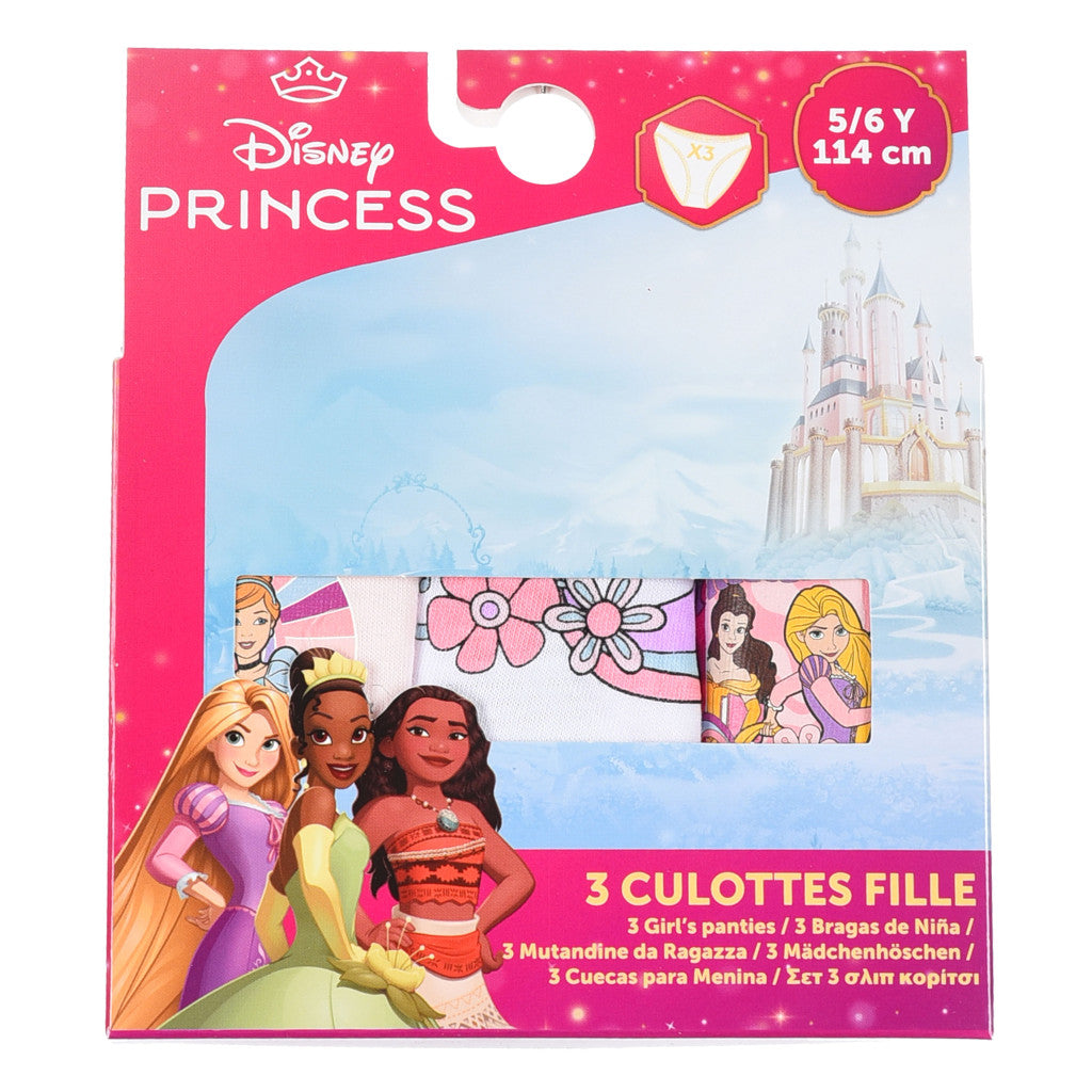 Disney Hercegnők gyerek fehérnemű, bugyi 3 darab/csomag 3 - 8 év / 98 - 128 cm