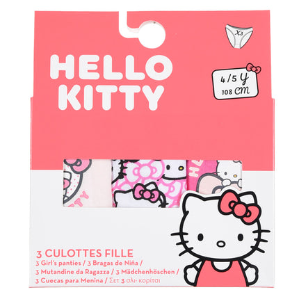 Hello Kitty gyerek fehérnemű, bugyi 3 darab/csomag 3 - 6 év / 98 - 116 cm
