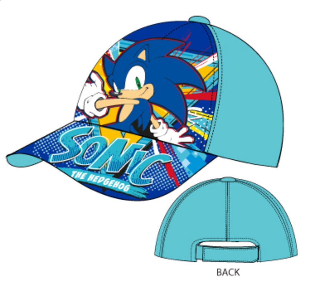 Sonic a sündisznó Ring Runner gyerek baseball sapka 54 cm