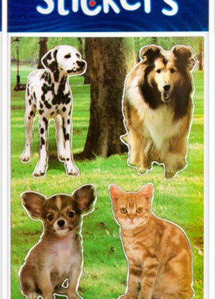 Állatos Pet matrica ezüst díszítéssel