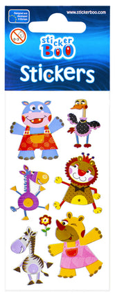 Állatos Hippo matrica ezüst díszítéssel
