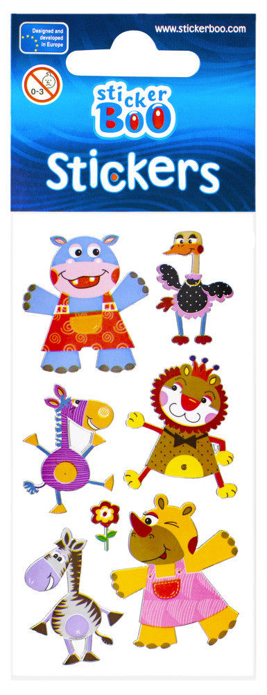 Állatos Hippo matrica ezüst díszítéssel