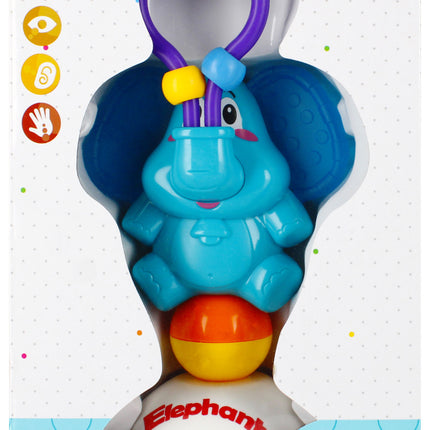 Elefánt Blue baba játék tapadókoronggal