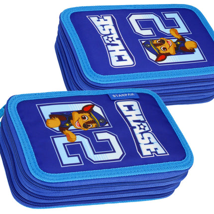 Mancs Őrjárat Chase tolltartó töltött 3 emeletes