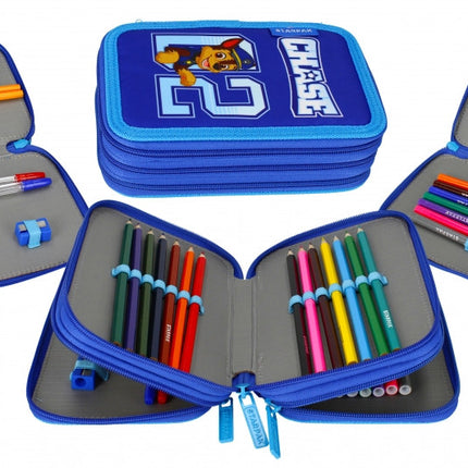 Mancs Őrjárat Chase tolltartó töltött 3 emeletes