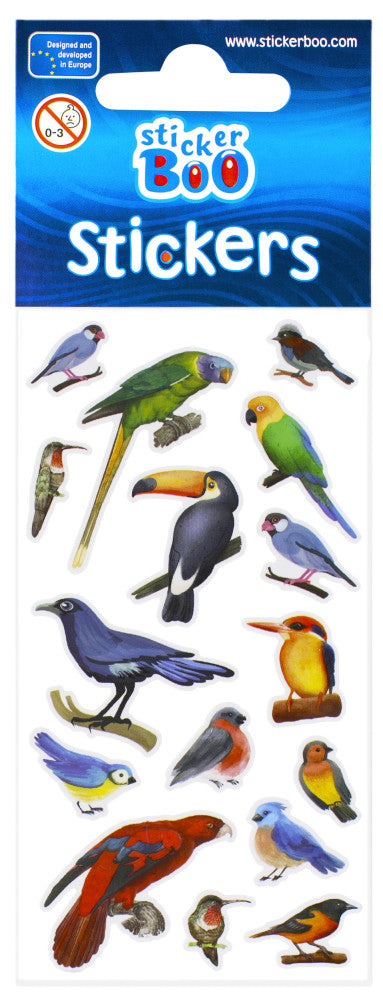 Madár Parrot matrica szett