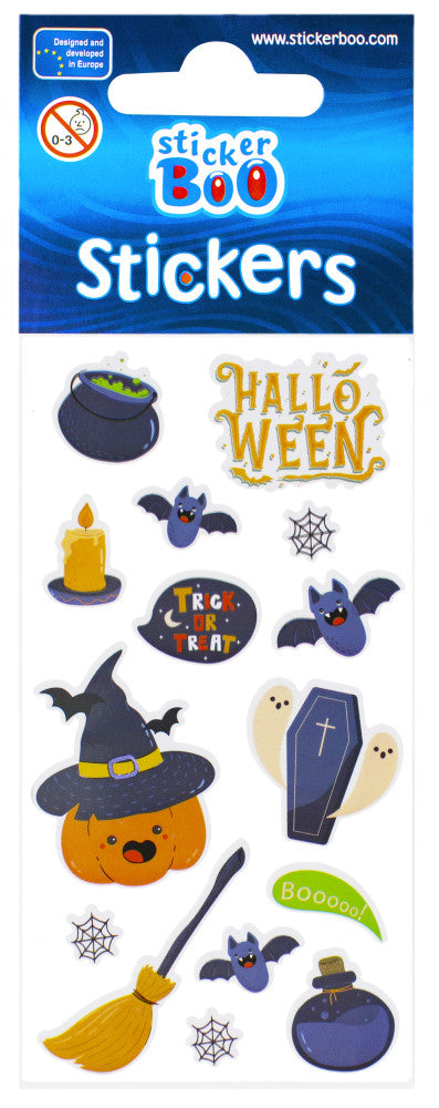 Halloween Cauldron matrica szett