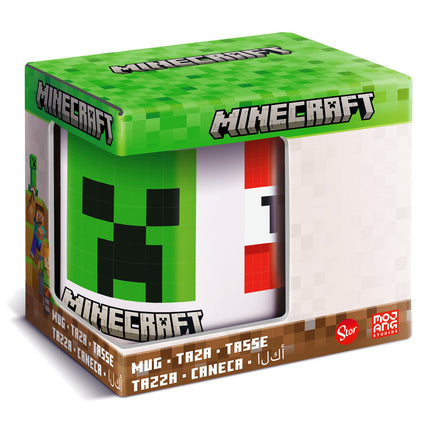 Minecraft Adaptation porcelán bögre 325 ml (11 oz) Díszdobozban