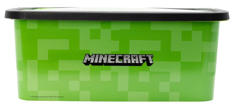 Minecraft műanyag tároló doboz 13 L