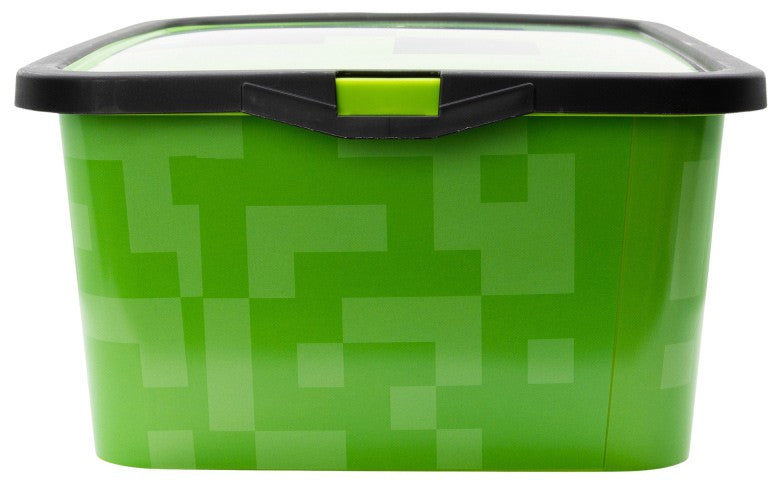 Minecraft műanyag tároló doboz 13 L