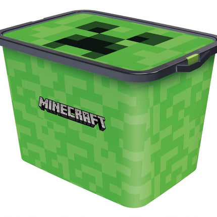 Minecraft műanyag tároló doboz 23 L