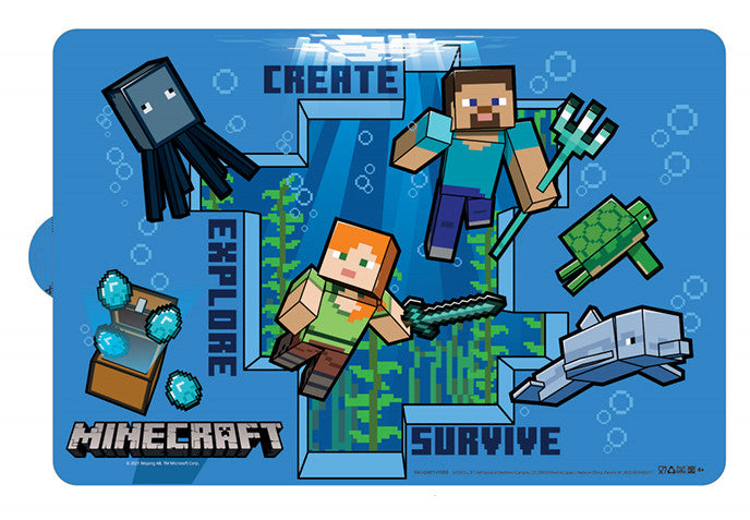Minecraft tányéralátét